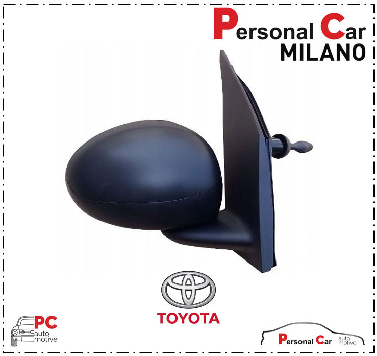 Specchietto Retrovisore DX TOYOTA AYGO dal 2014 Nuovo