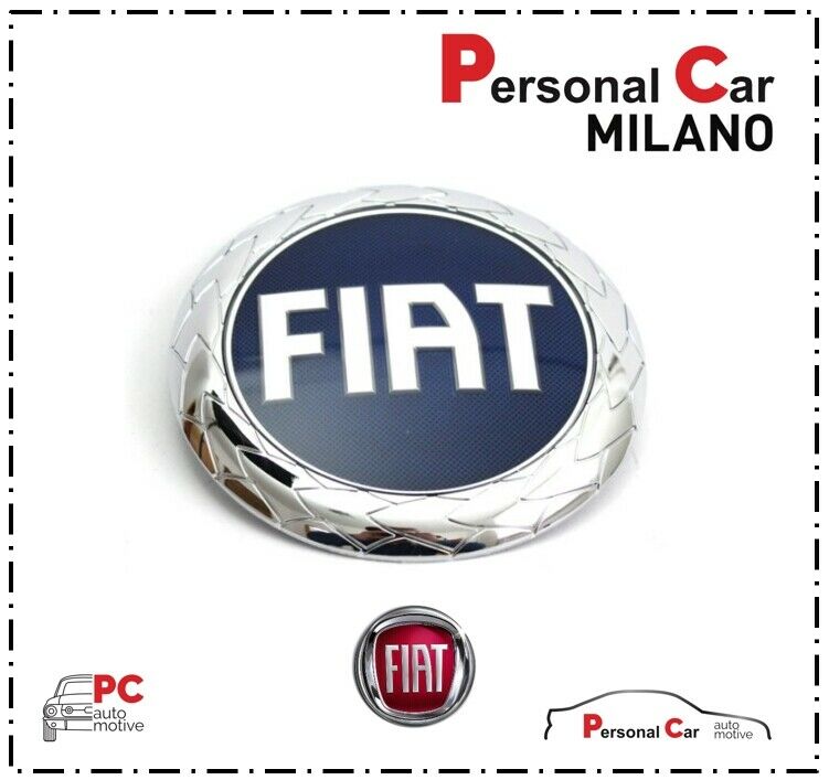 fregio logo fiat 120 mm