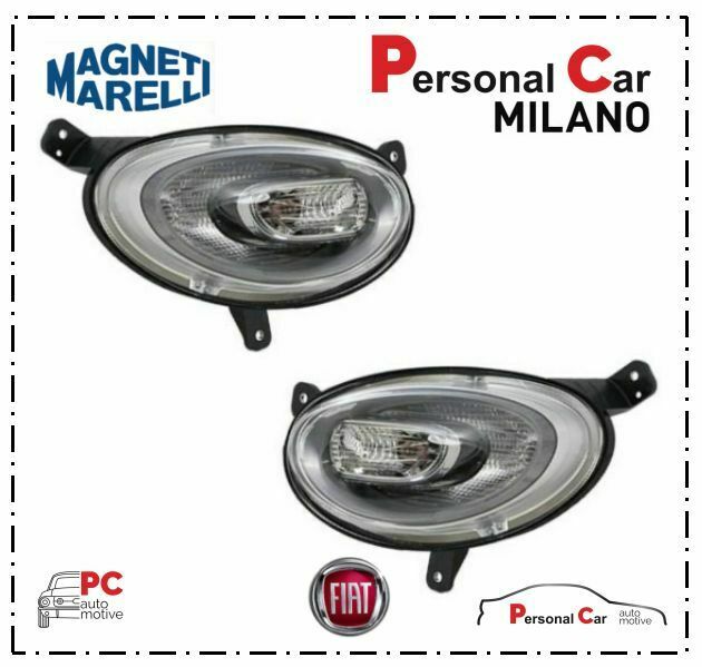 COPPIA PROIETTORE LUCE DIURNA FIAT 500X 500 X INFERIORE MARELLI DAL 2015 AL 2020