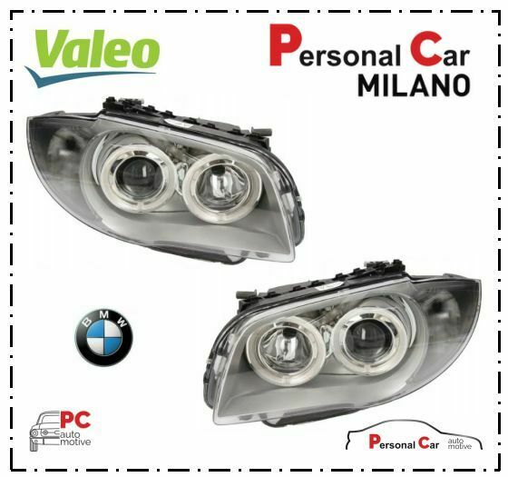 COPPIA PROIETTORE PROIETTORI FARO FARI BMW SERIE 1 XENON VALEO DAL 2004 AL 2007