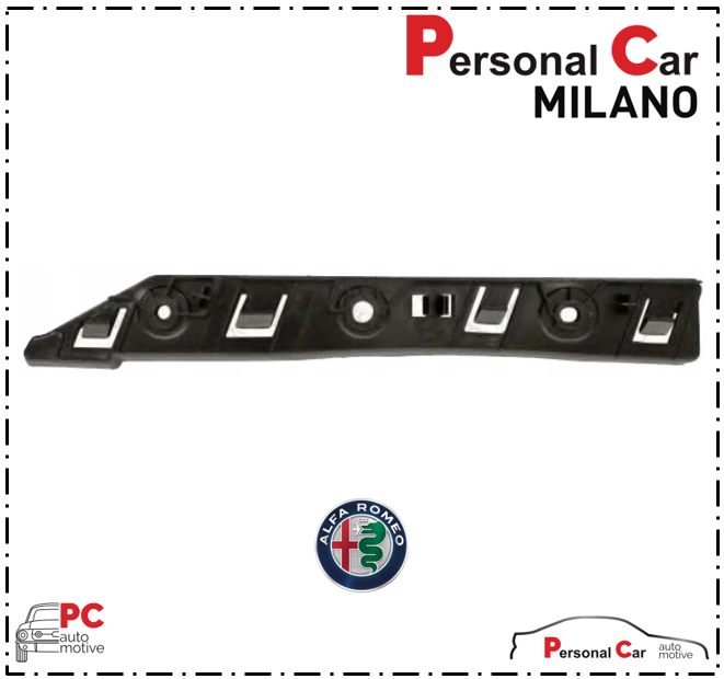 GUIDA STAFFA SUPPORTO PARAURTI ALFA ROMEO GIULIETTA ANT SINISTRA DAL 2015 AL 2021